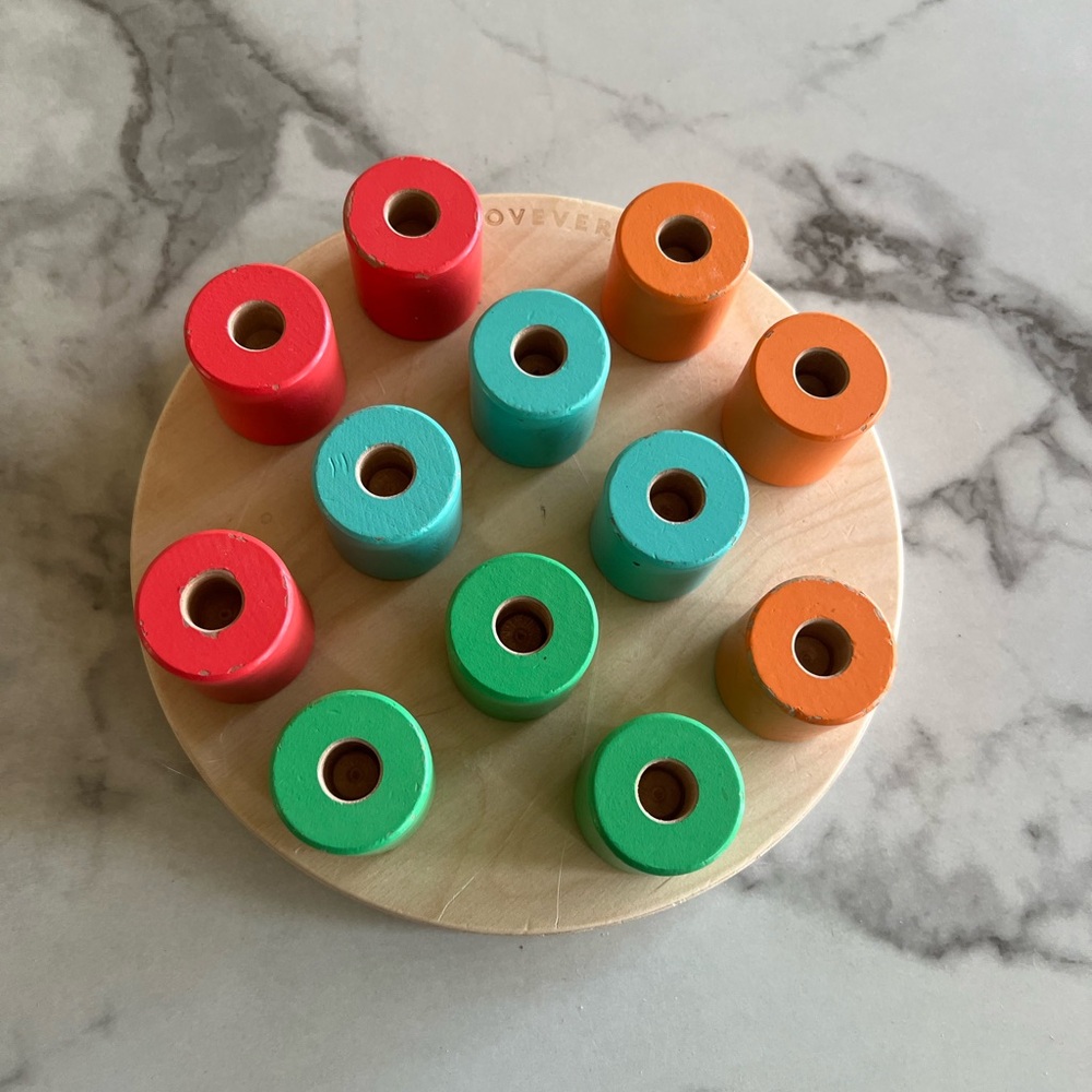 Lovevery Peg Stacking Blocks